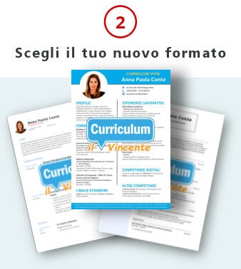 Scegli il tuo nuovo formato curriculum