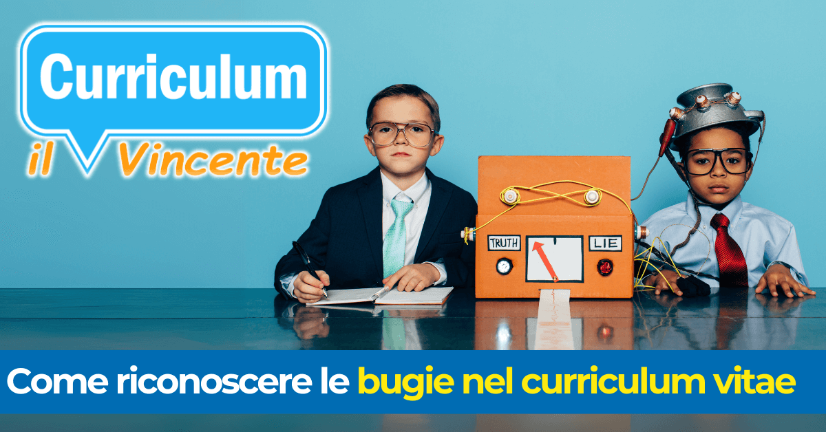 Mentire nel curriculum vitae